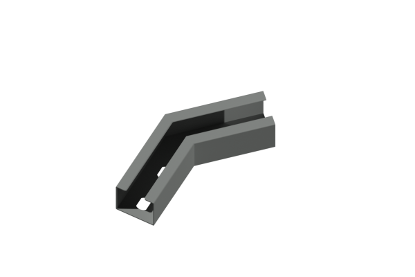 CURVA PERFIL HORIZONTAL 45°