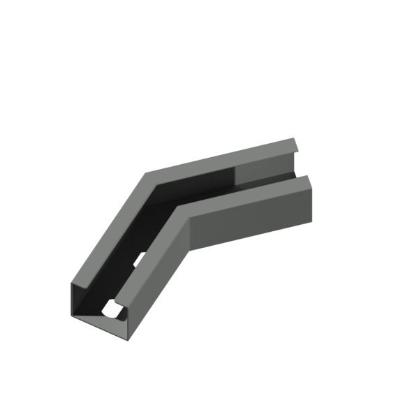 CURVA PERFIL HORIZONTAL 45°